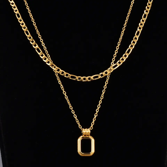 Layered Pendant Necklace